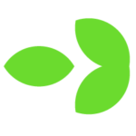 Logo na cor verde